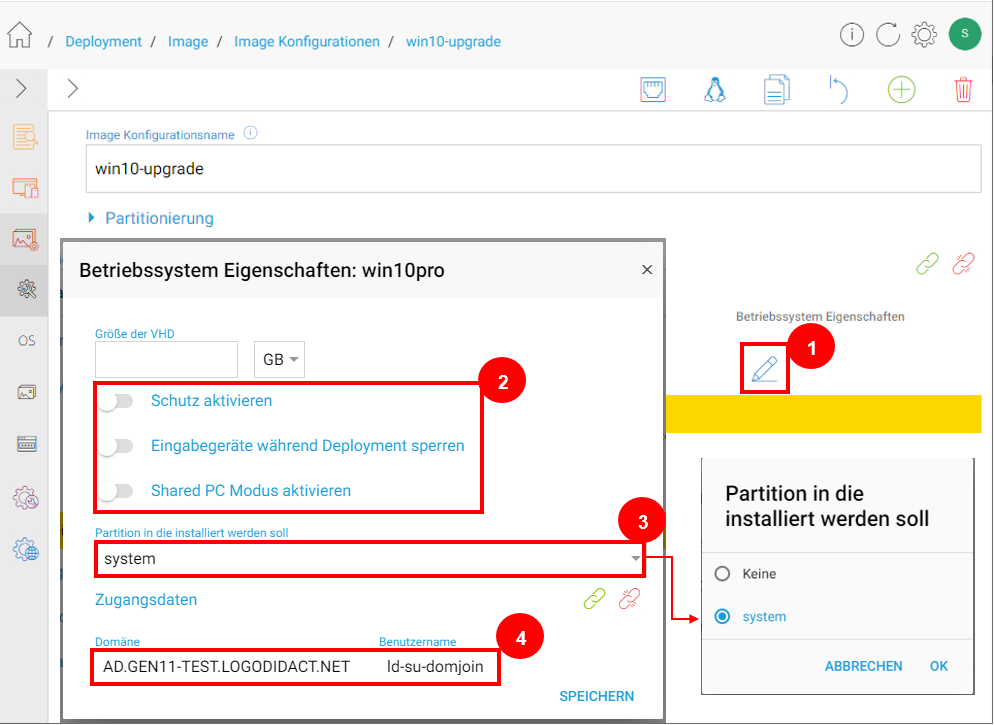 BS Eigenschaften