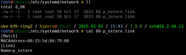 systemd interfaces